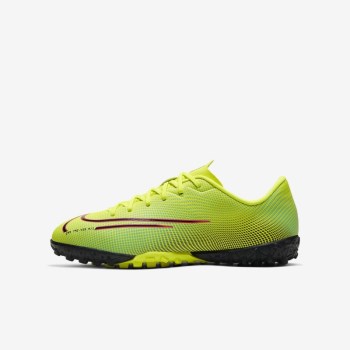 Nike Jr. Mercurial Vapor 13 Academy MDS TF - Nagyobb Gyerek Focicipő - Citrom/Fekete